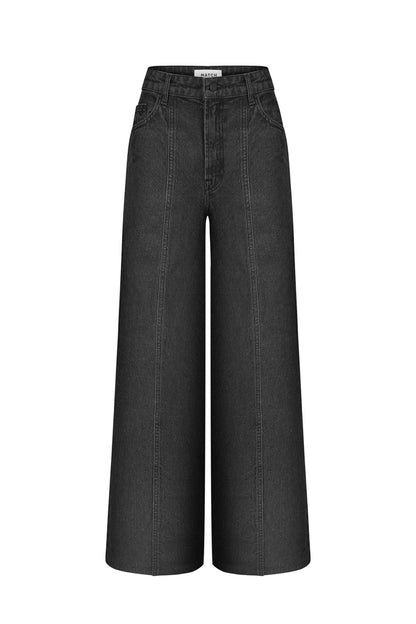Džíny, široké šedé (Match Denim) , sp25-wide-grey