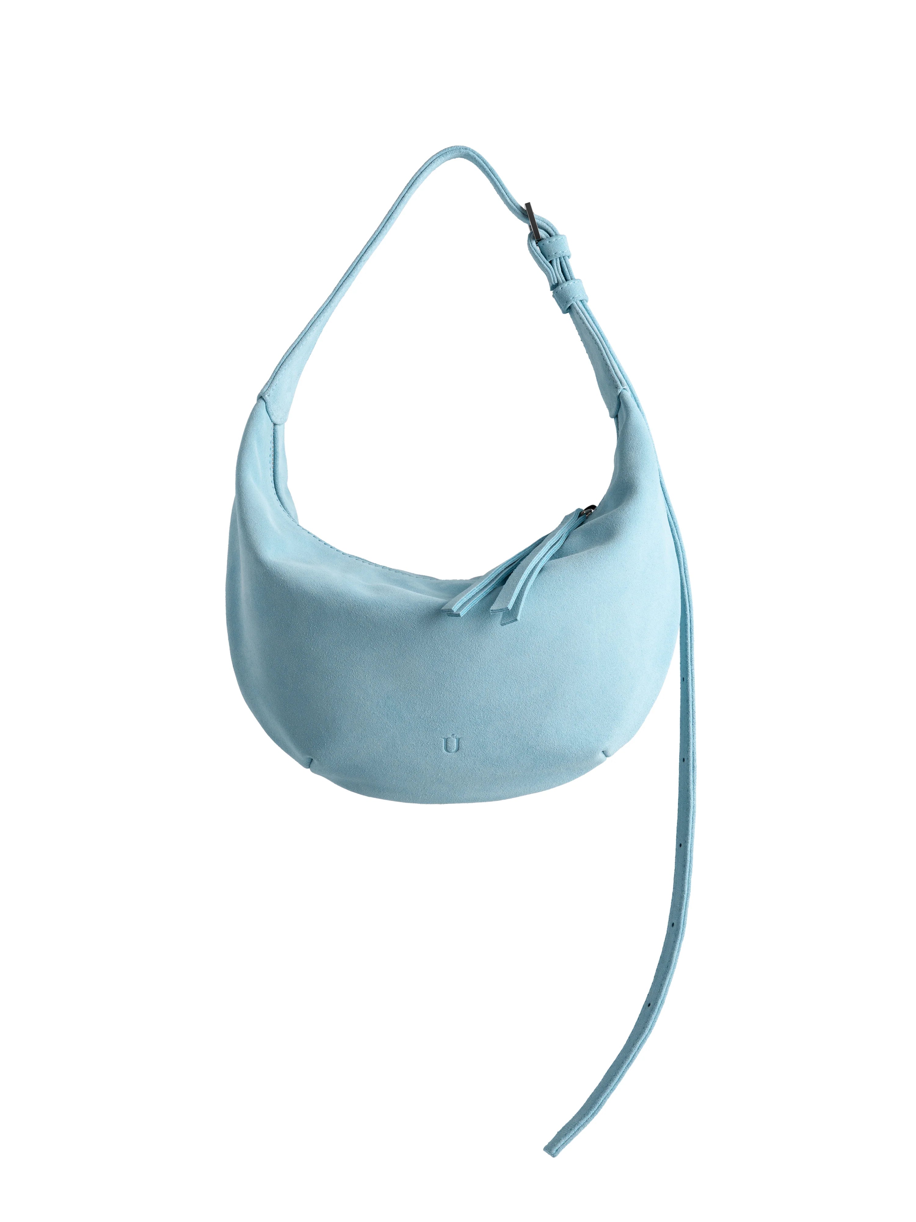 Kabelka HOBO DROP MINI SUEDE SOFT BLUE (NUKOT)