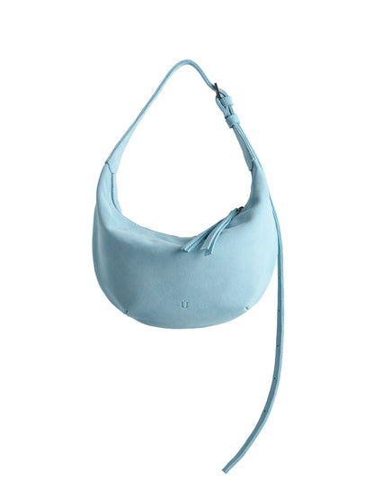 Kabelka HOBO DROP MINI SUEDE SOFT BLUE (NUKOT)