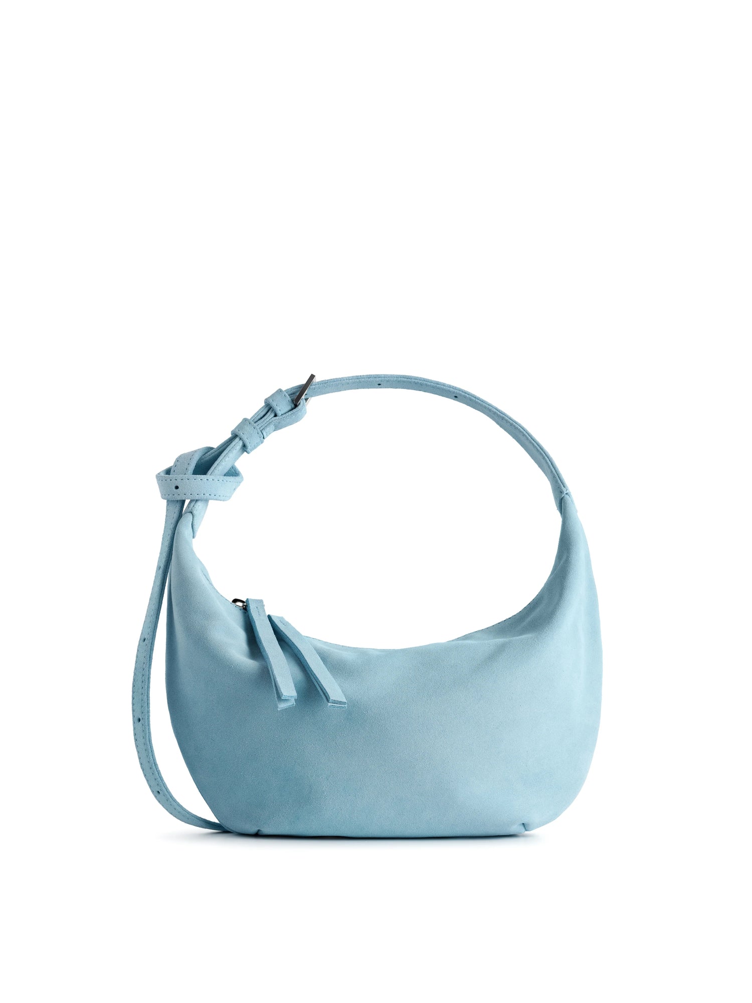 Kabelka HOBO DROP MINI SUEDE SOFT BLUE (NUKOT)