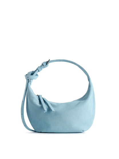 Kabelka HOBO DROP MINI SUEDE SOFT BLUE (NUKOT)