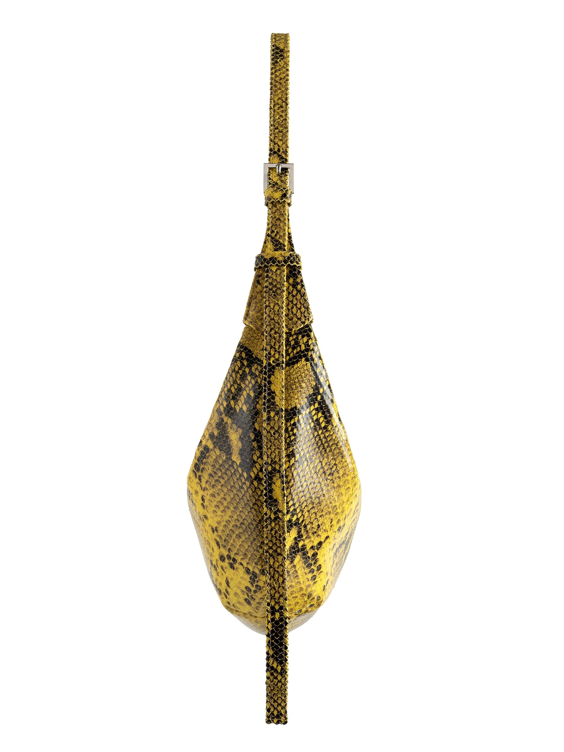 Kabelka HOBO DROP MINI PYTHON YELLOW (NUKOT)