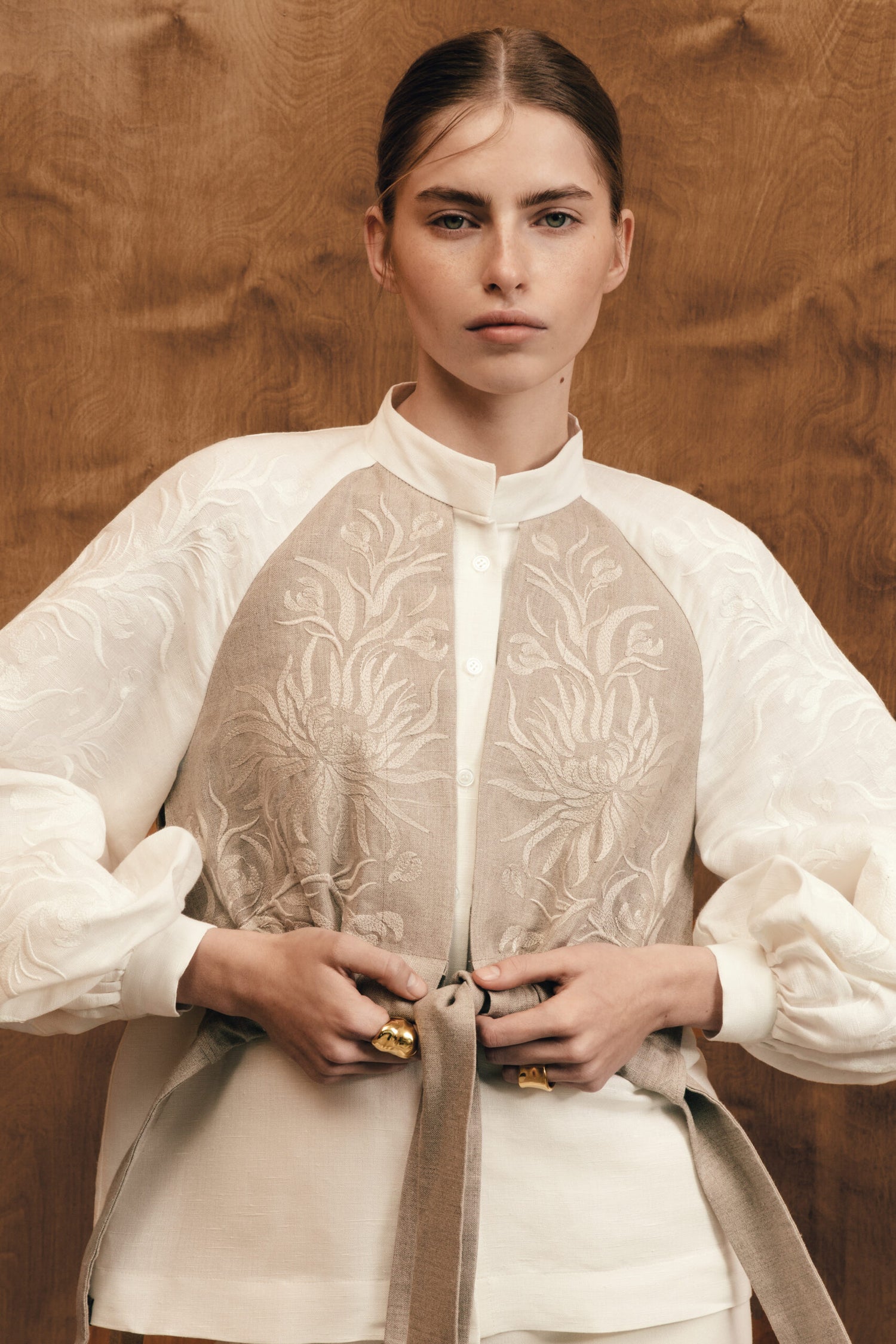 Blouse with coat &quot;Yavorivsky Divozvit&quot;, (Gaptuvalnya) GPTV_GA_AA_1313