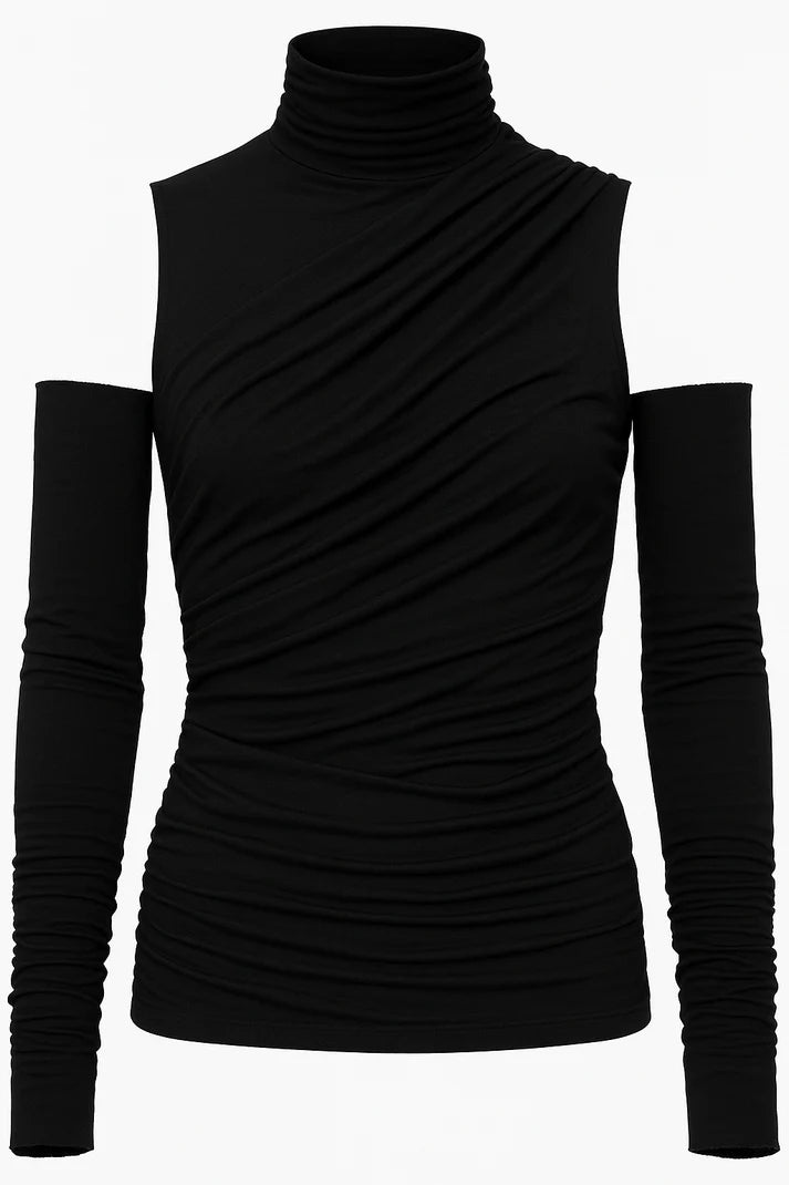 Longsleeve Sculpt black (THE LAW OF LOVE) 8314