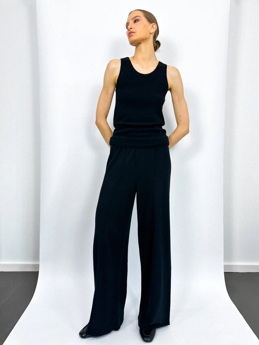 Kalhoty černé (K.KVIT) BAW252612