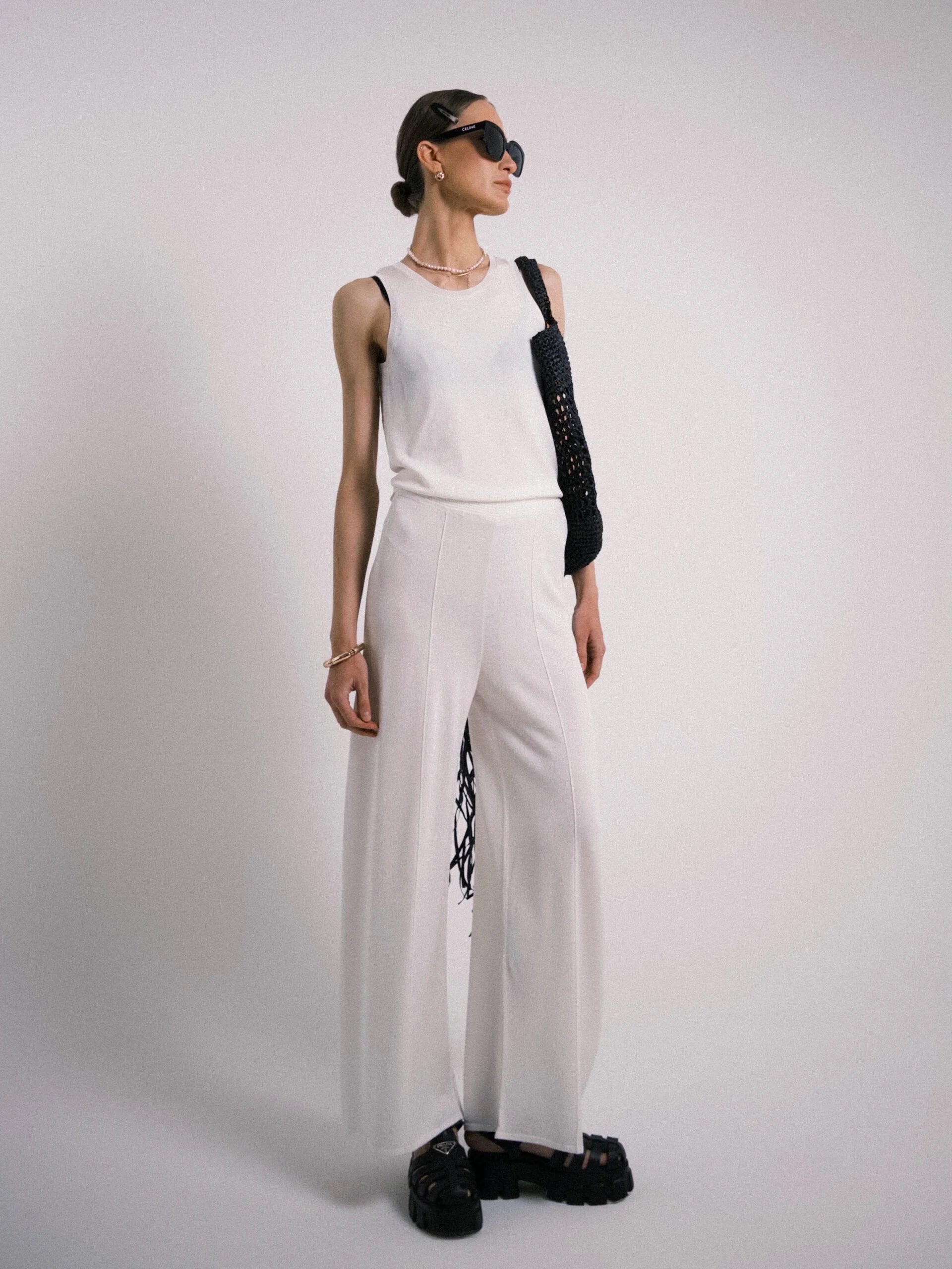 Pants Glada/white, (KaterinaKvit) BSS250012