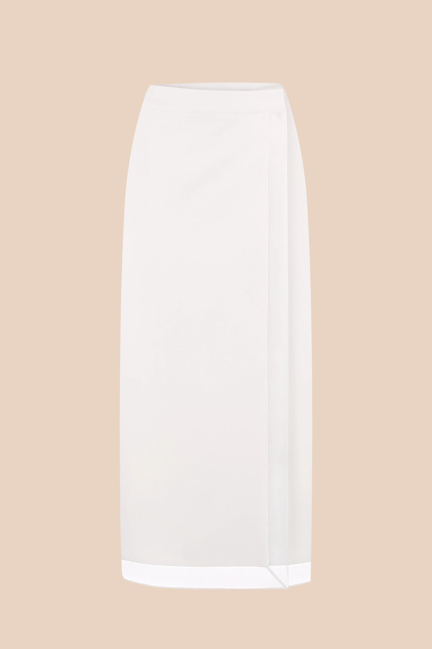 Zavinovací sukni, (TotalWhite), SS2502