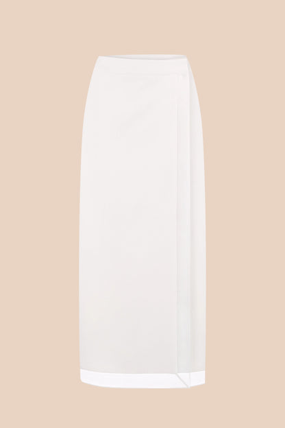 Zavinovací sukni, (TotalWhite), SS2502