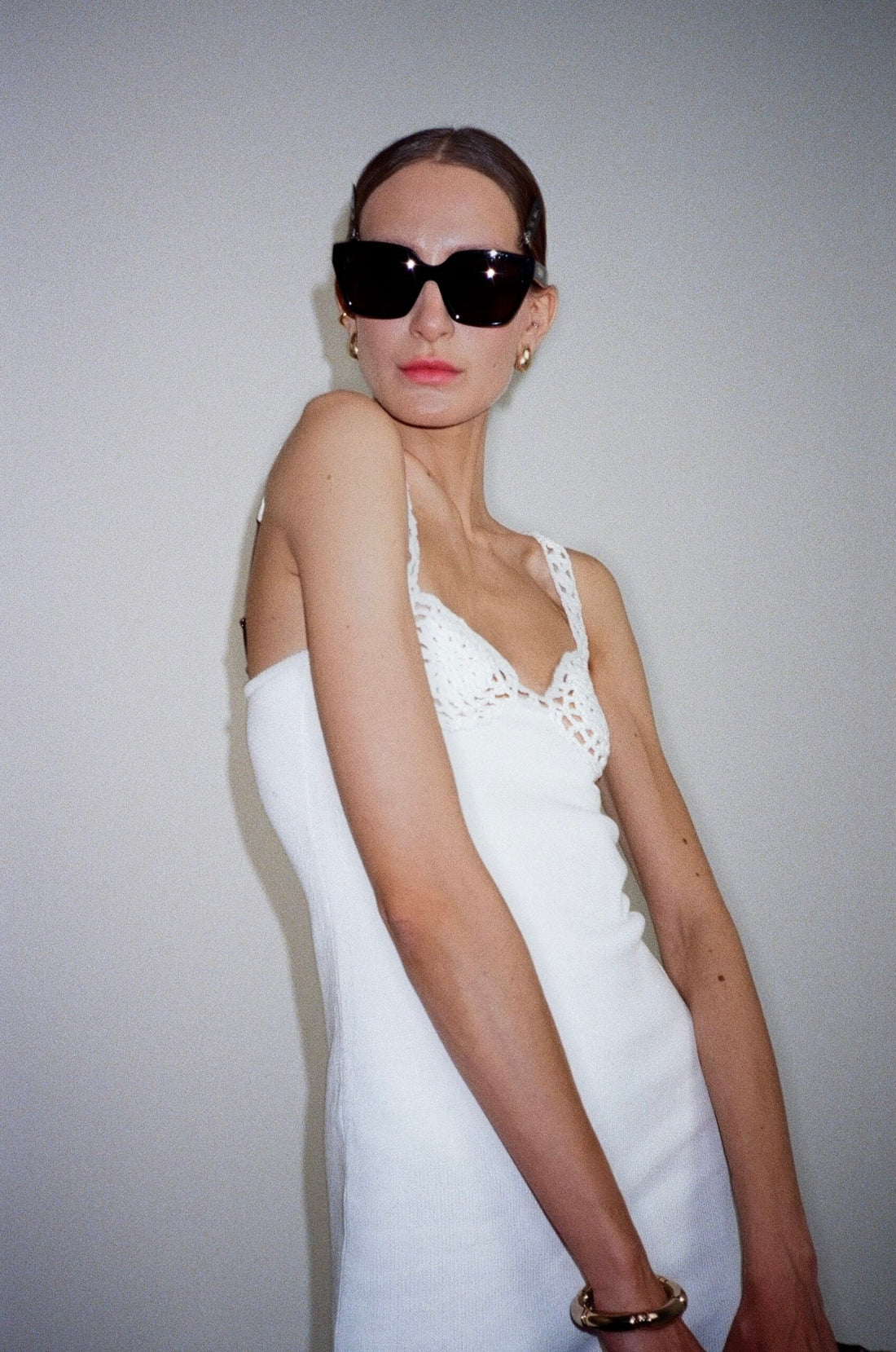 Dress, white, (KaterinaKvit) PSS250006
