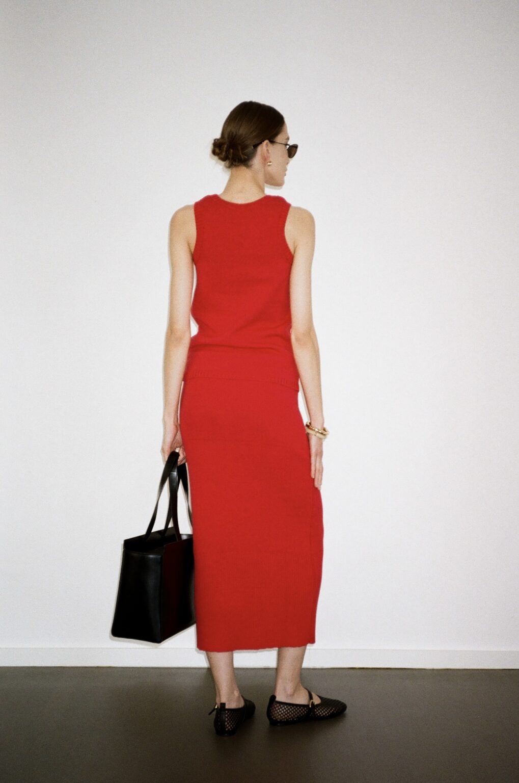 Red tank top, (KaterinaKvit) TSS250010