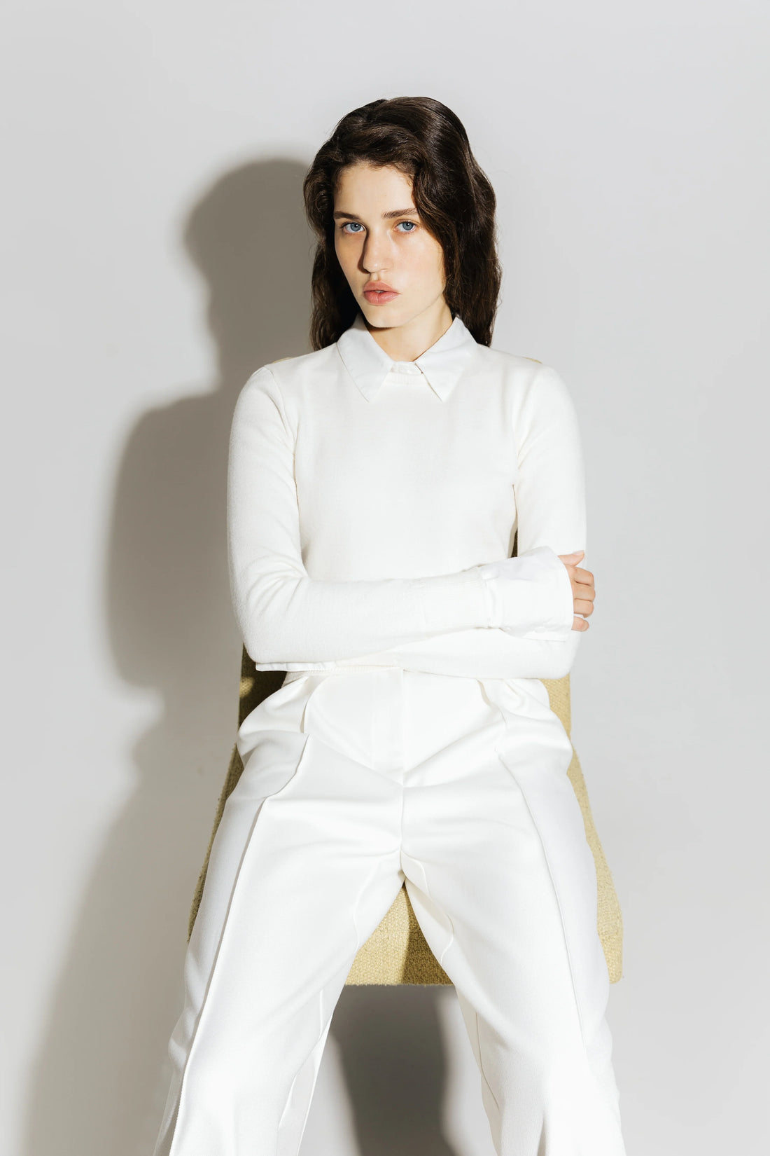 Long sleeve with cuffs (Total White) FW2508