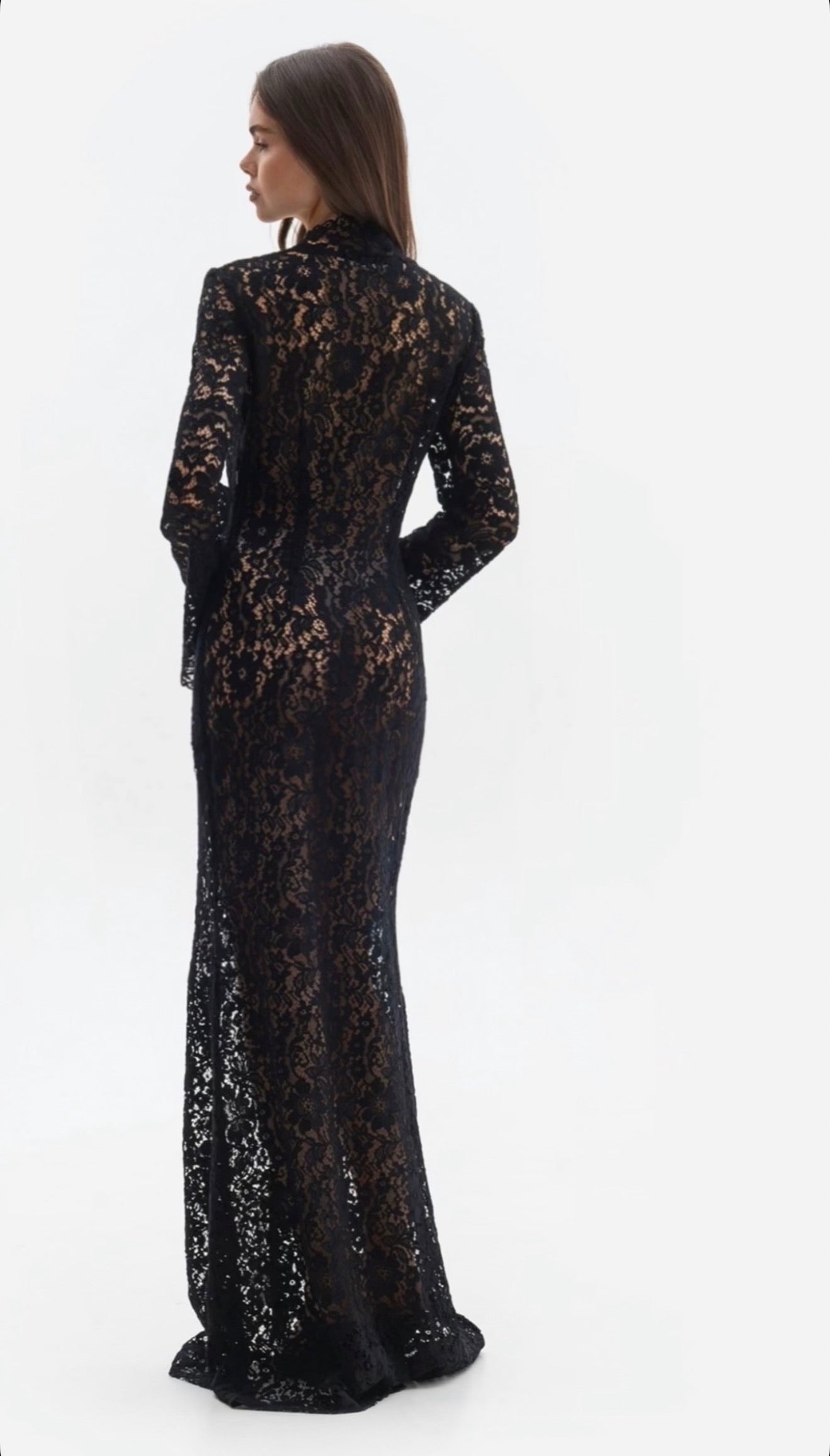 Šaty LACERA - elegantní šaty z gipúry (LE GRETES) , DR01S25