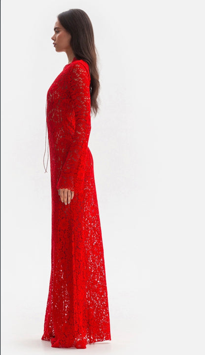 Сукня LACERA - елегантна гіпюрова сукня (LE GRETES), 225-07FW25/26