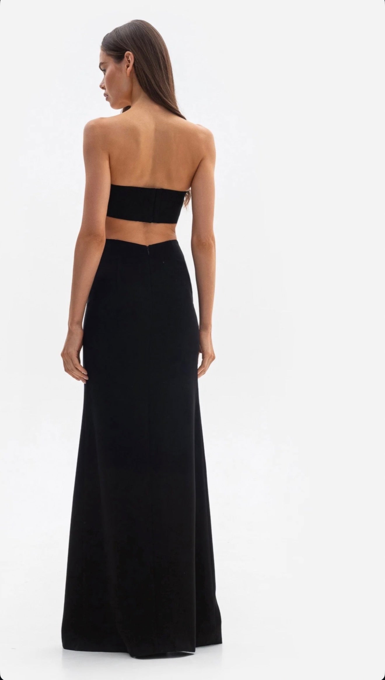 Šaty VOID - večerní šaty s výstřihy v pase (LE GRETES) , DR06S25