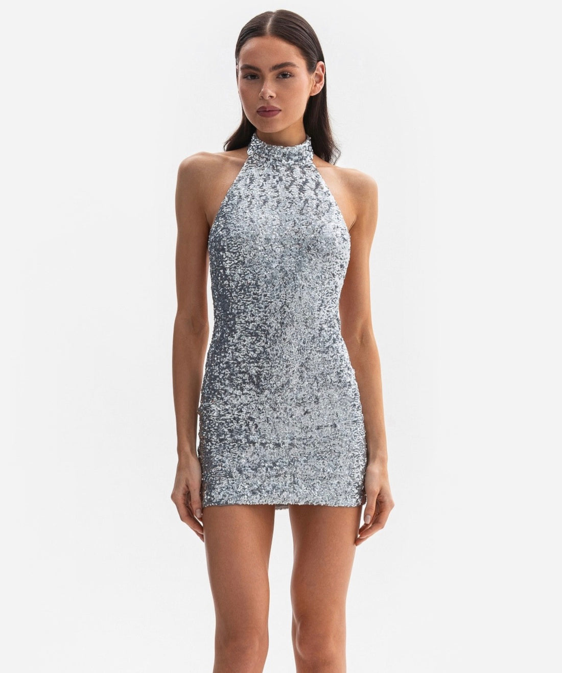 Šaty RHEA - elegantní minišaty z jemných flitrů (LE GRETES) , 201-11FW25/26