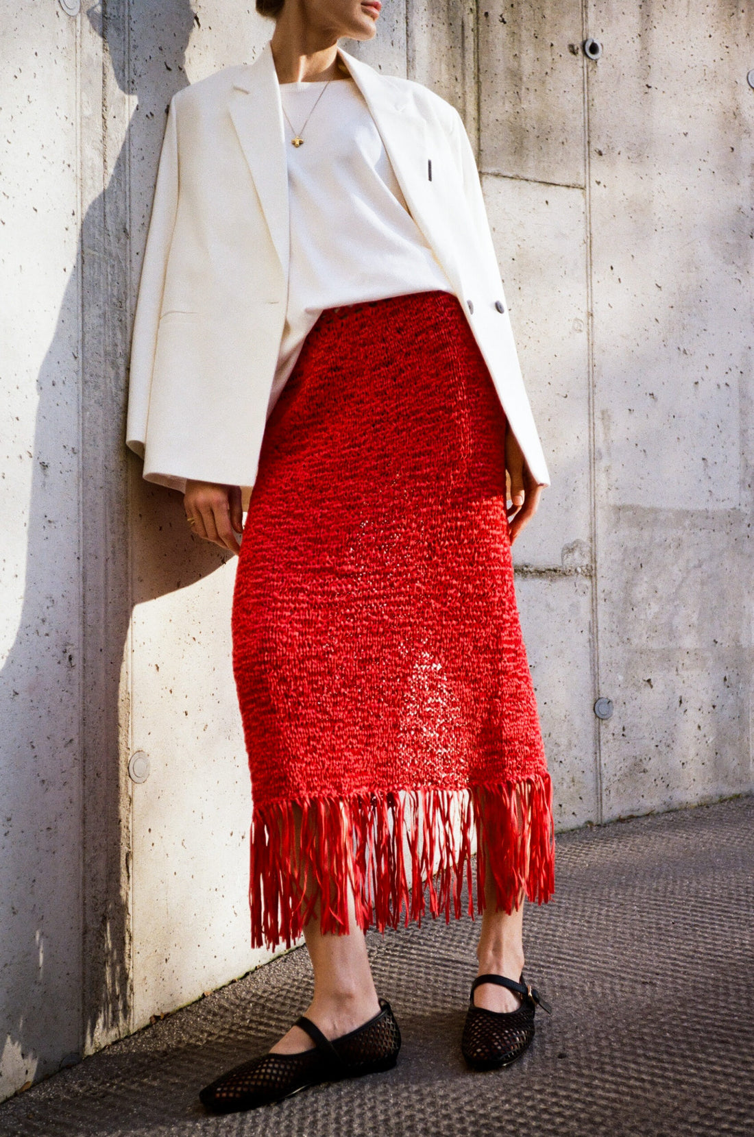 Sukně, červená (KaterinaKvit) USS250008