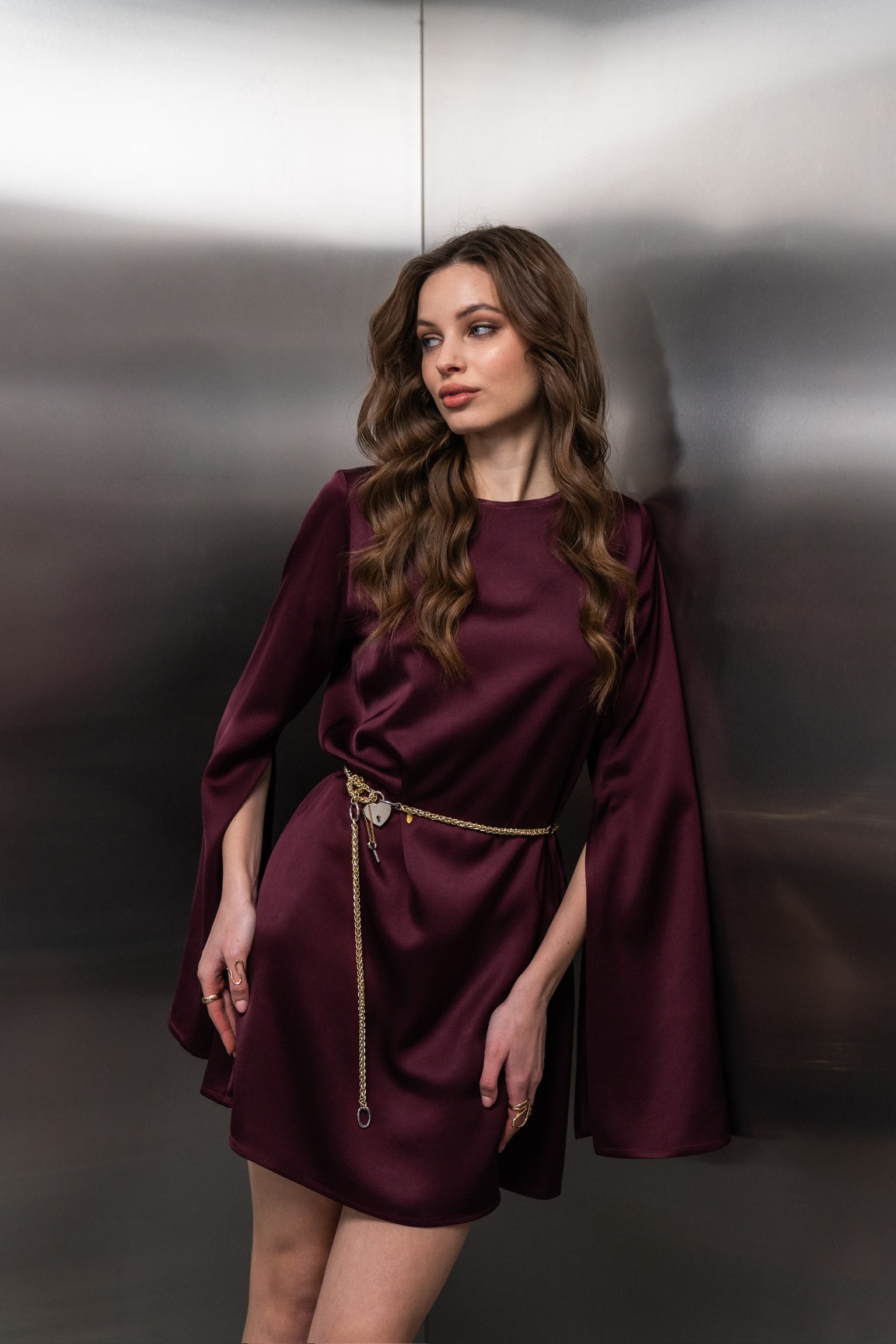 Wine dress ODRI (Mint), 3409820000011