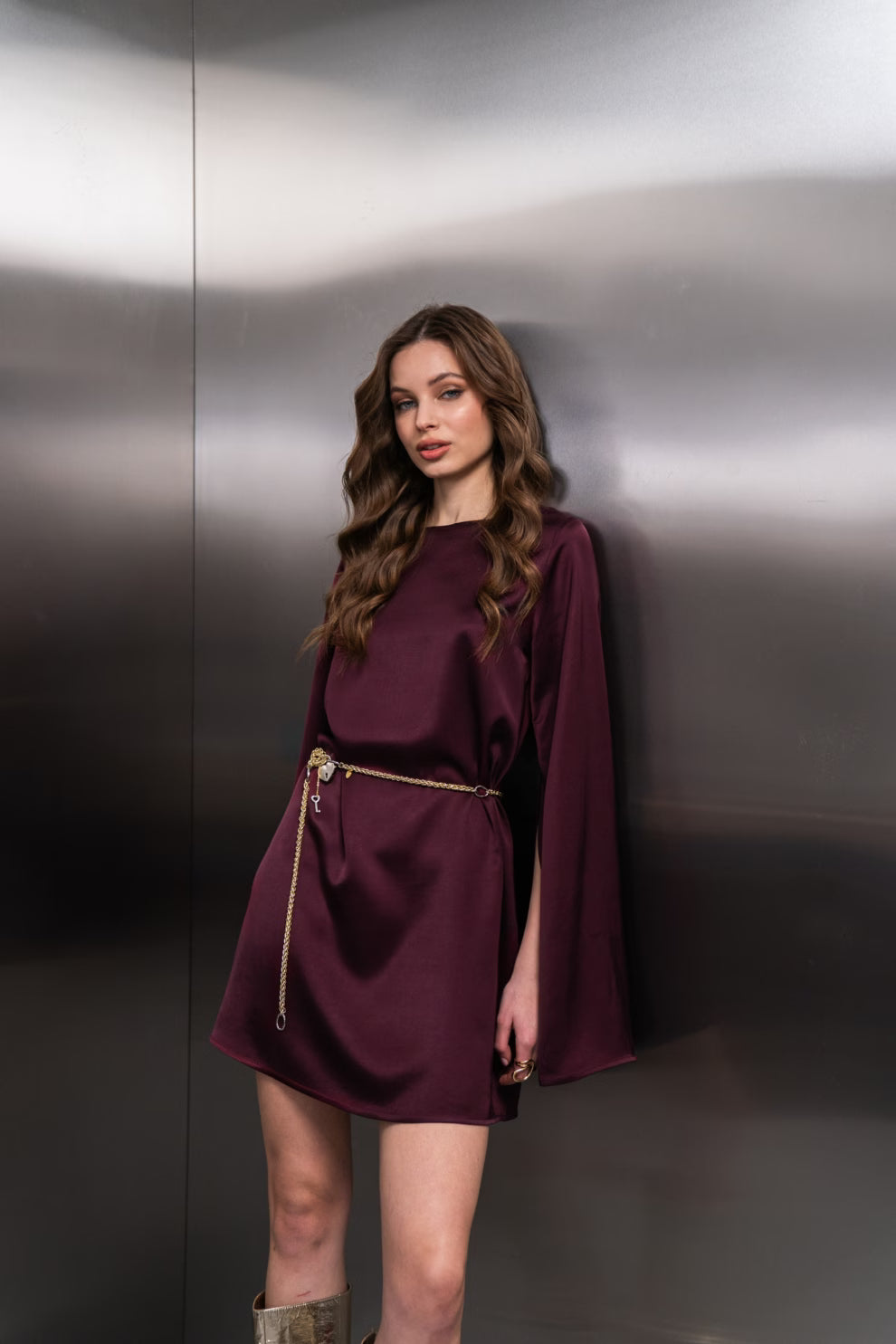 Wine dress ODRI (Mint), 3409820000011