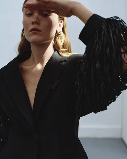 Куртка чорна (K.KVIT), JSS260014