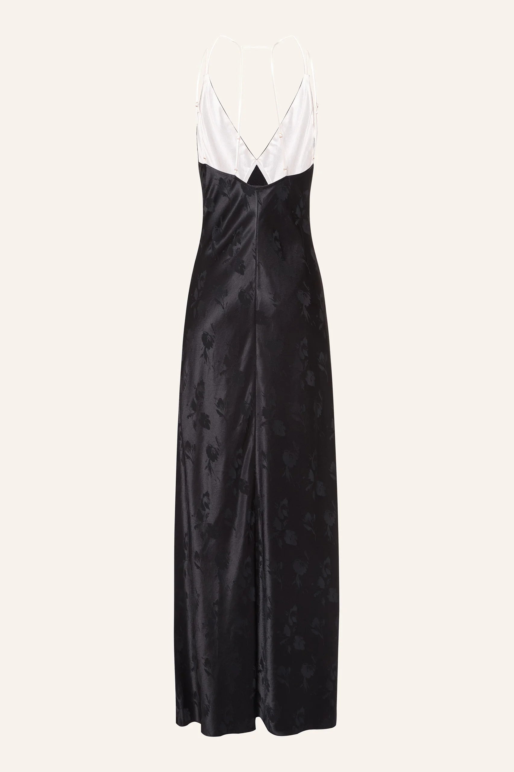 Černé květinové šaty (K.KVIT) , PSS260010