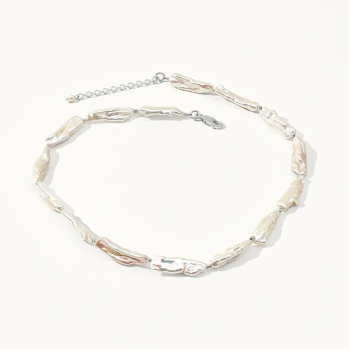 Choker z barokních perel Dolce (SilveAmo), K001