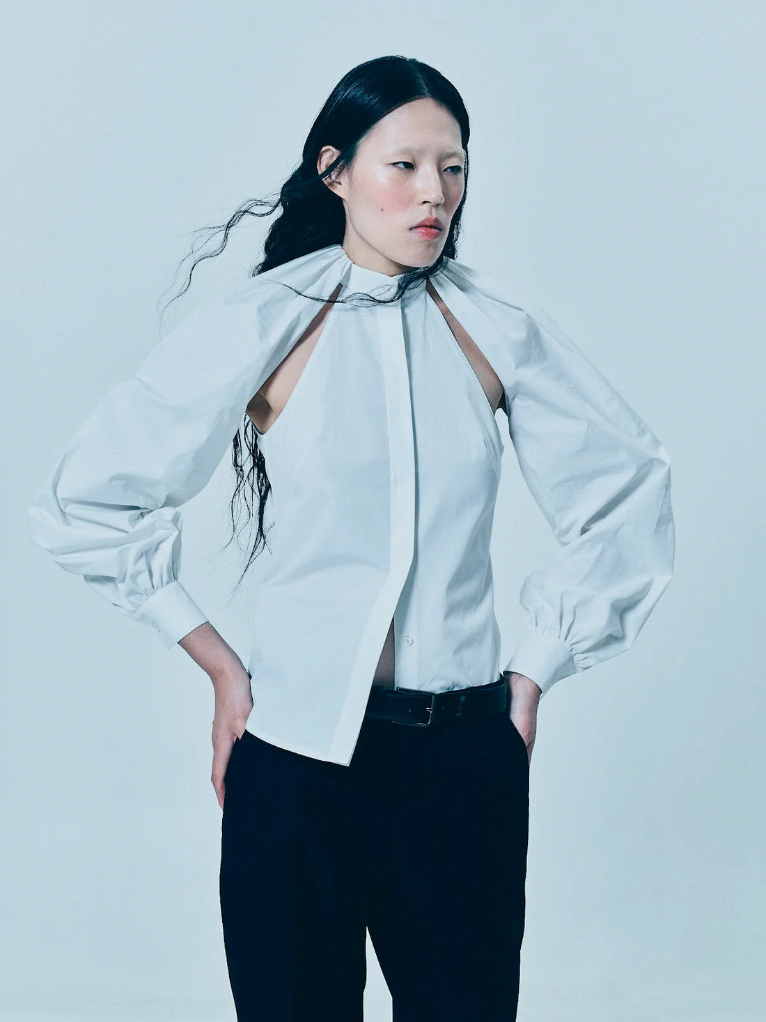Біла сорочка, (GUDU) TP009SS25