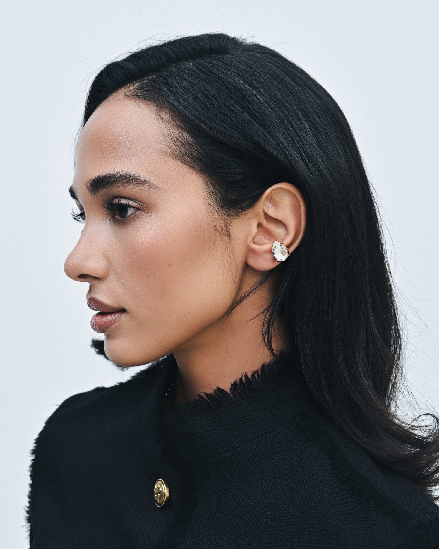 “RADIANCE” CUFF STŘÍBRNÝ (Grains de Verre) САR1