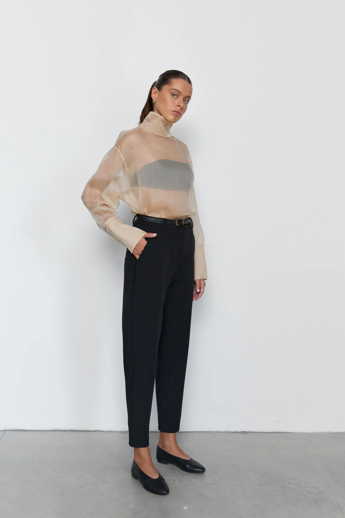 Kalhoty Banana, černé, (Nazarelli) NF-00000258