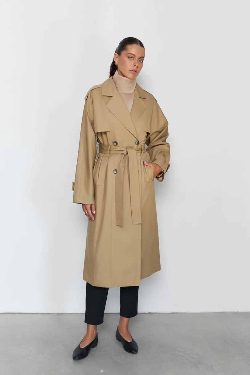 Coat, beige, (Nazarelli) NF-00000269