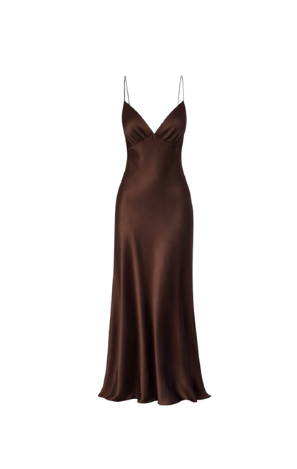 Maxi šaty Grace (Ocean x Silk)