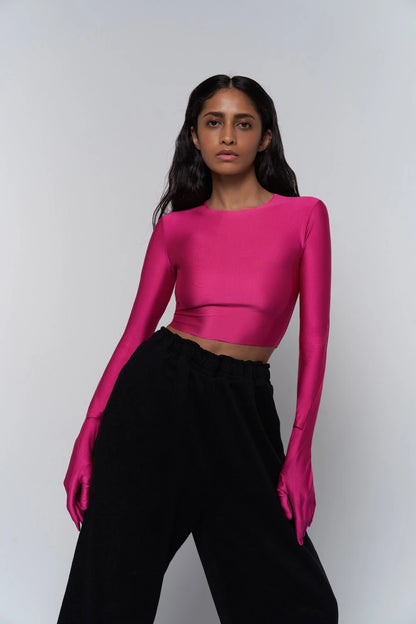 Top, fuchsia “lilith”, (KeepStyle), KSTL_0008