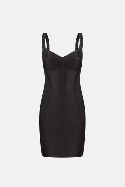 Šaty Shapewear dress black (DRESSTOIMPRESS)