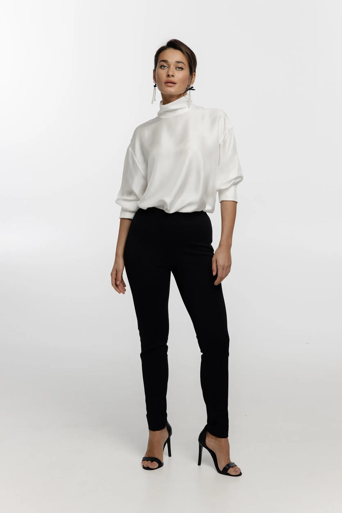 Легінси зі швом (Колір: чорний), (Nazarelli) NF-00000285