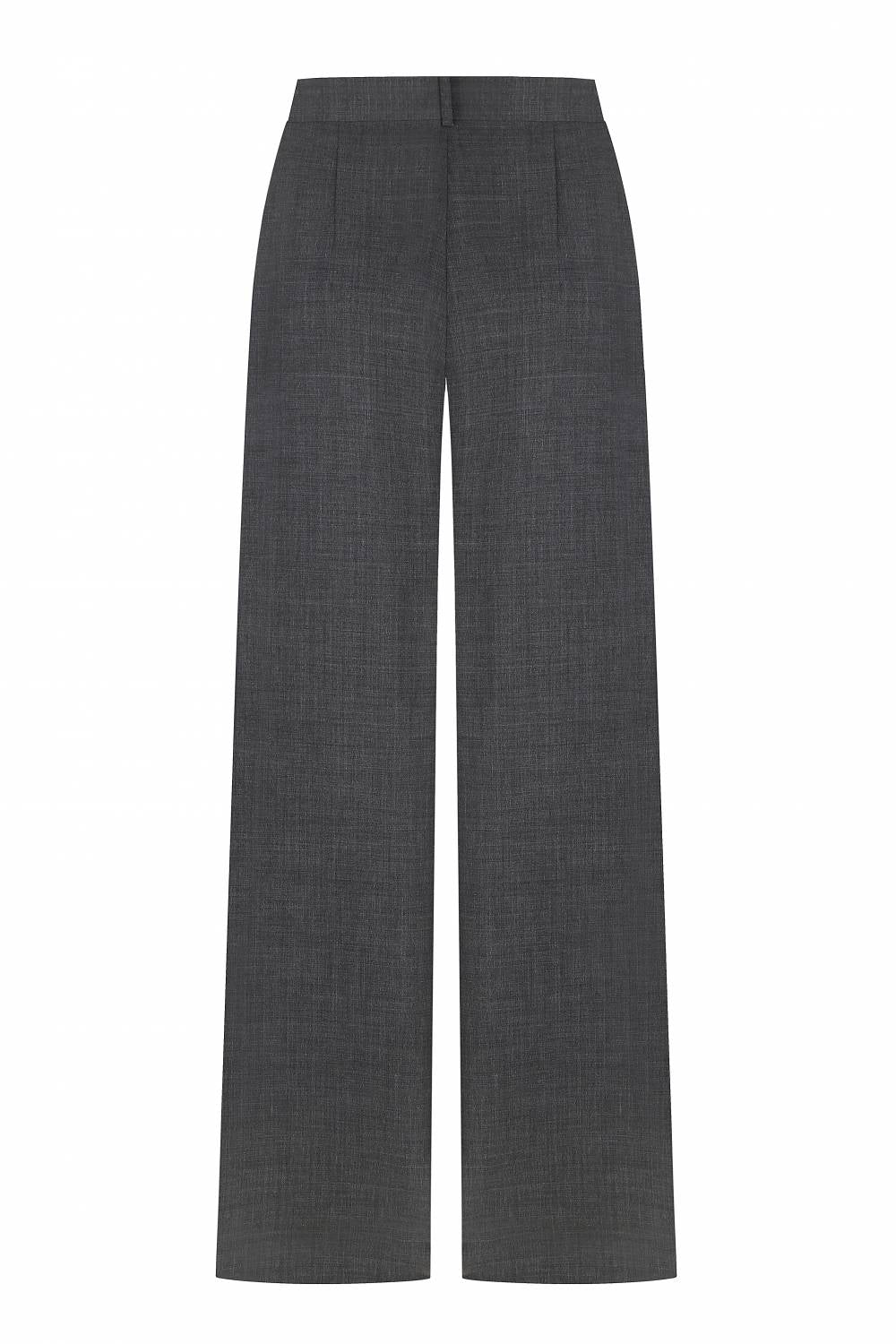 Kalhoty palazzo (Šedá), (Kolosova) K0020А