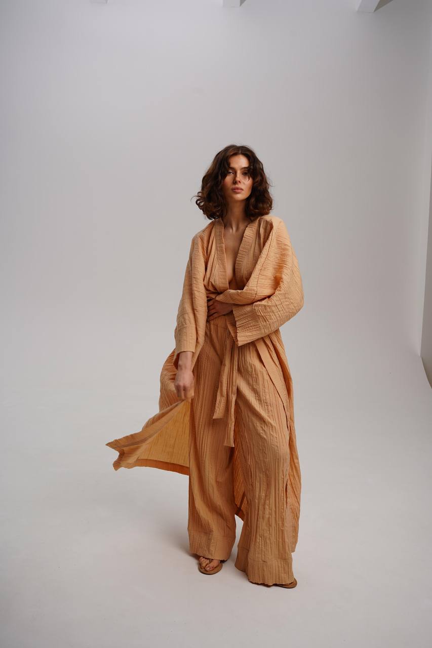 Annealed peach pants (XM by Malinovska) XM_14