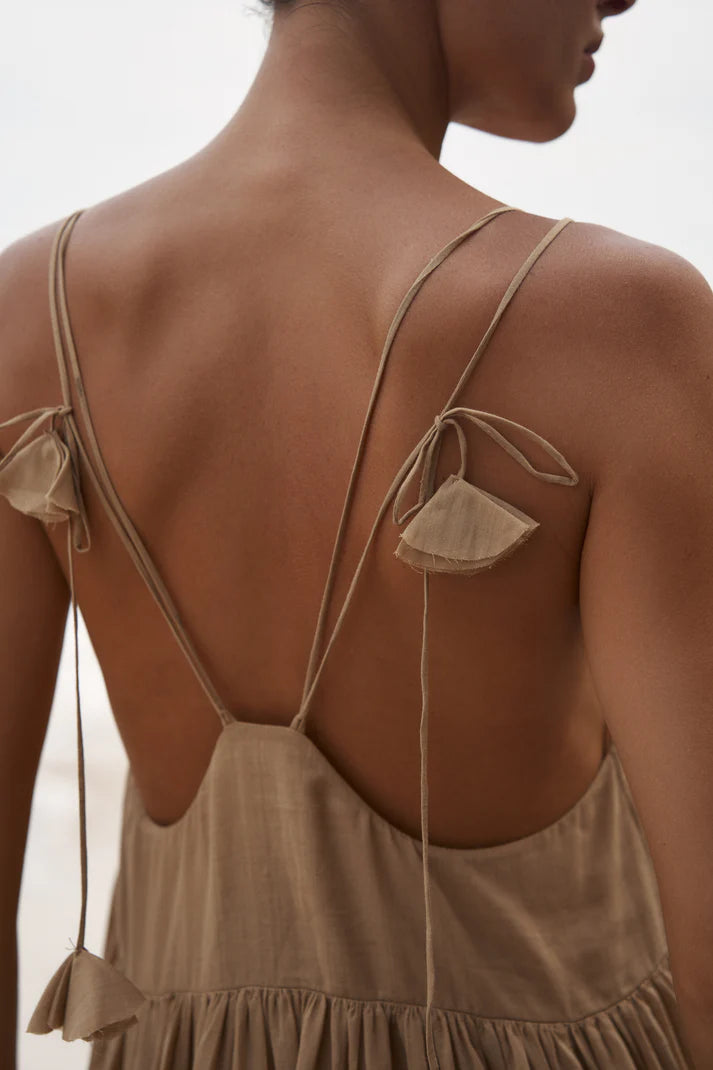 Šaty "Airish" Beige, (TheLawOfLove), 8308