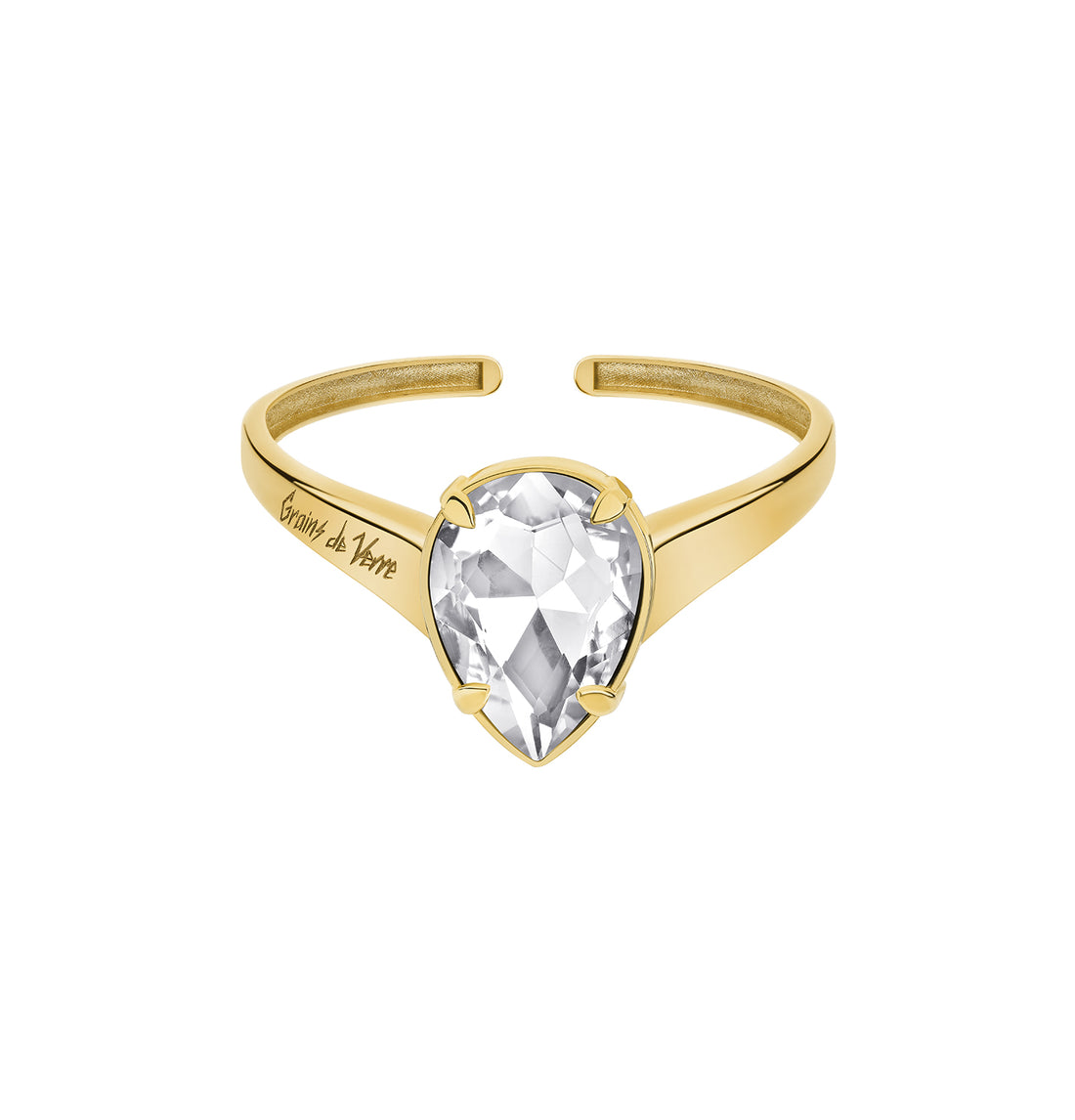 Bracelet &quot;RADIANCE&quot; gold, (Grains de Verre) BWL2
