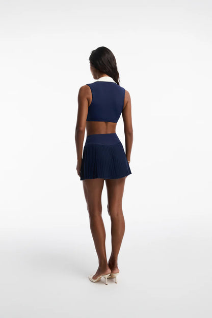Polo top s motivem západu slunce (ROÁR) , R023L59
