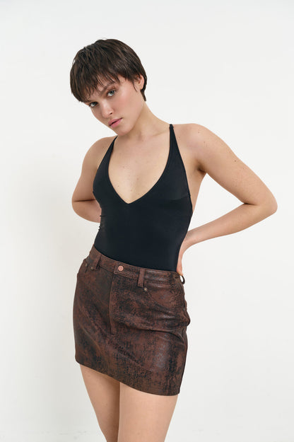 Černá vintage minisukně (TheMakers) , 1124