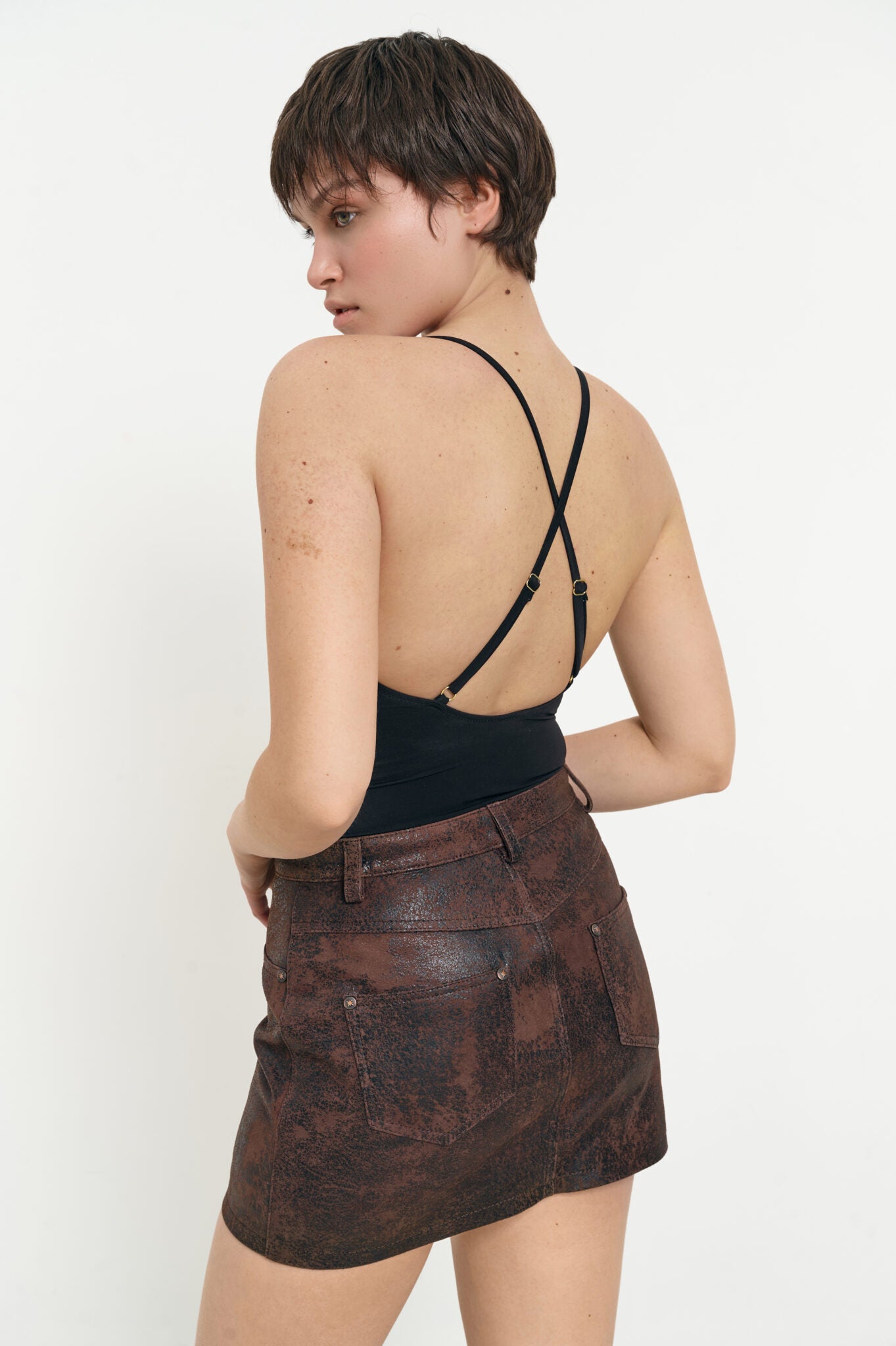 Černá vintage minisukně (TheMakers) , 1124