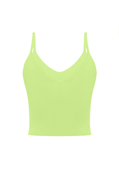 Top, short light lime green, (0202), tb_06