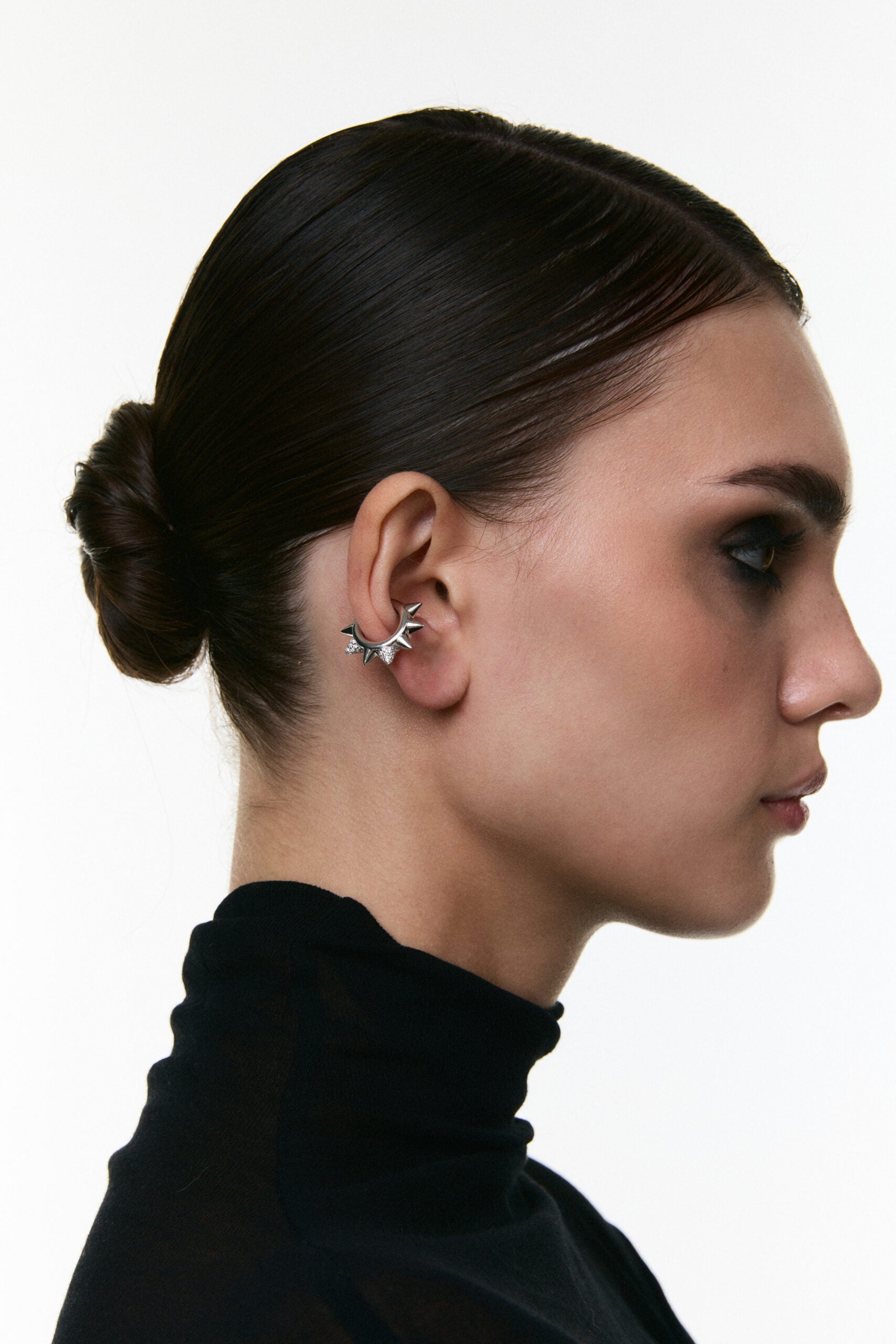 "THE THORN" CUFF STŘÍBRNÝ (Grains de Verre) , CLR1