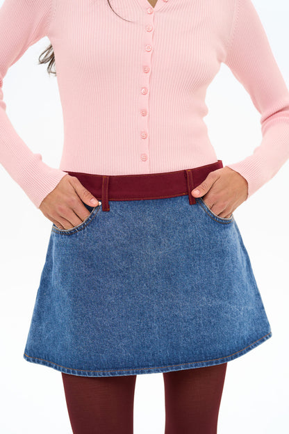 Спідниця, міні (Match Denim), sp25-skirt-bl
