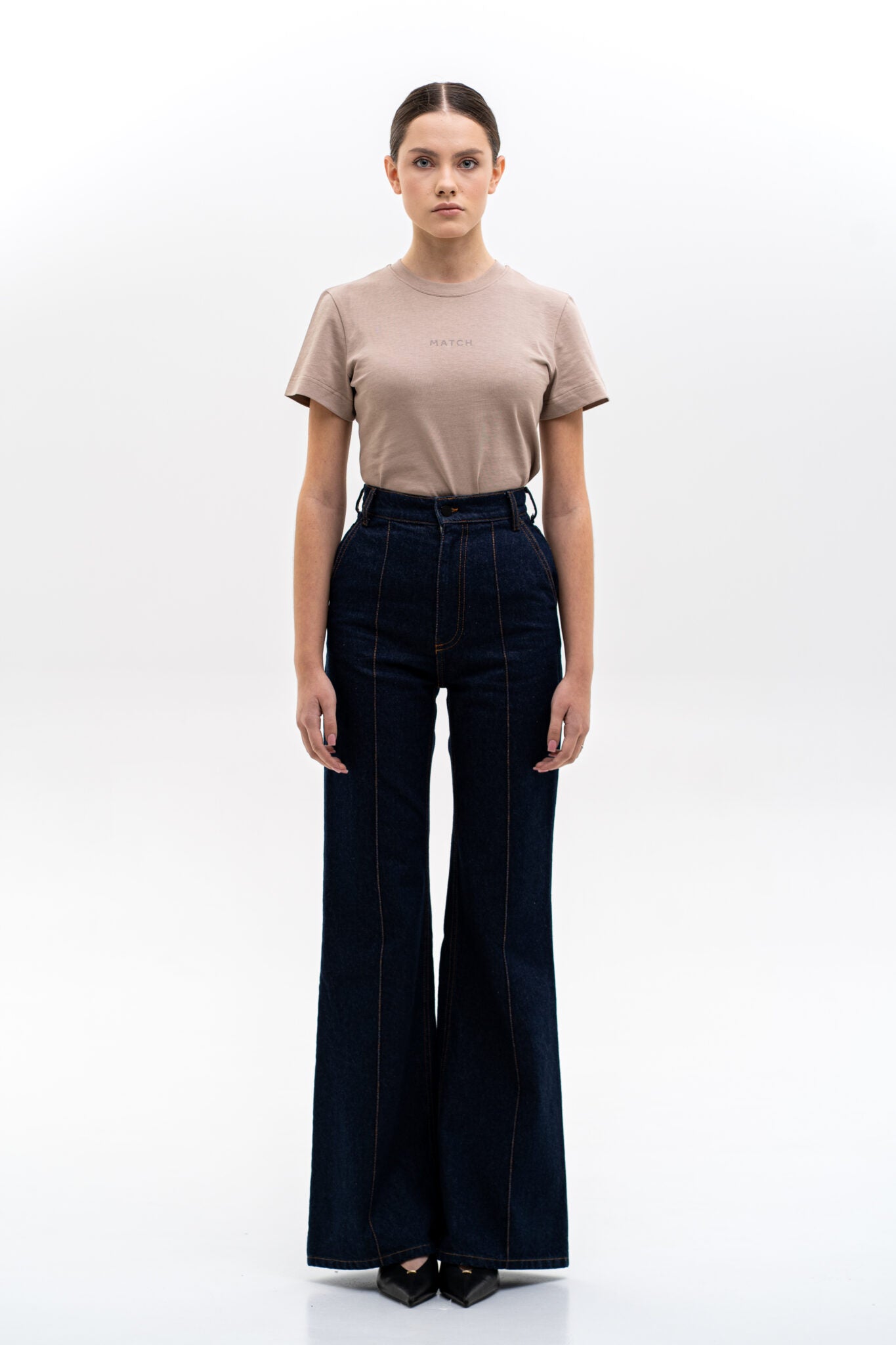 Džíny (Match Denim) , sp25-flared-jeans